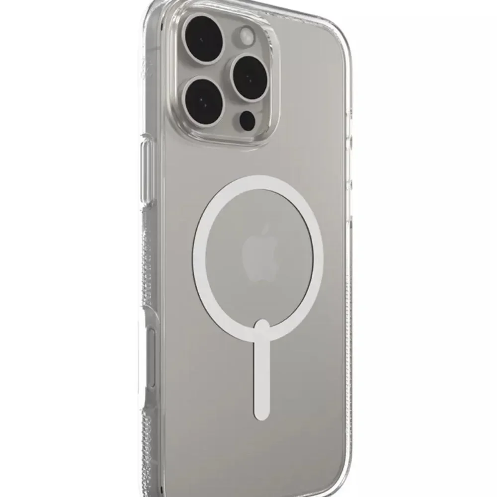 iPhone 16 Pro Max Transparent Silicone Phone Mag Case Brand New